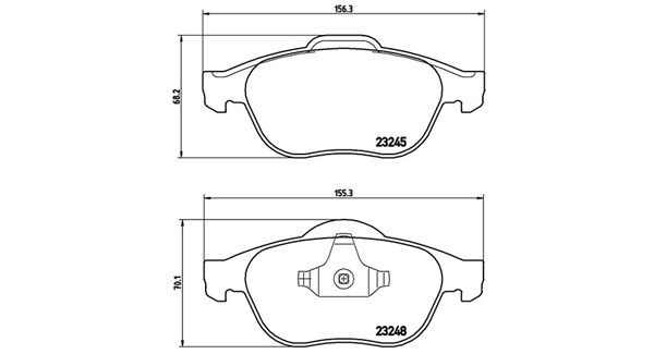 MAGNETI MARELLI Bremžu uzliku kompl., Disku bremzes 363700468032